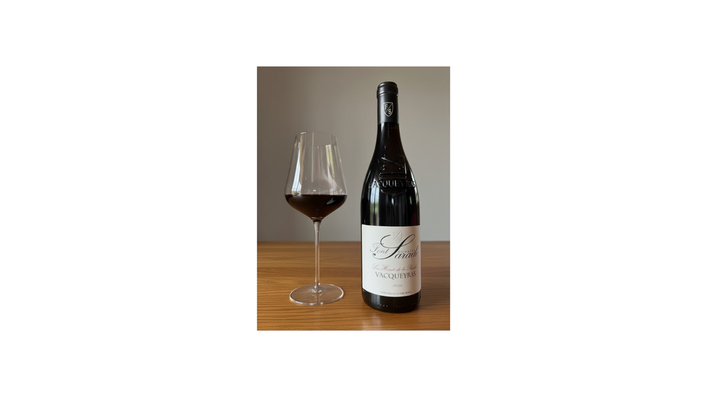 Les Hauts de la Ponche Rouge 2024, Vacqueyras AOP, Domaine Font Sarade, Rhône/Frankreich