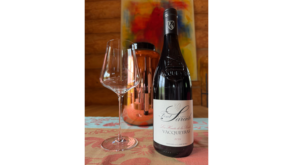 Les Hauts de la Ponche Rouge 2024, Vacqueyras AOP, Domaine Font Sarade, Rhône/Frankreich